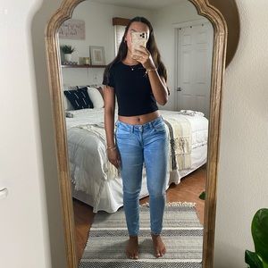 American Eagle Low Rise Skinny Jeans